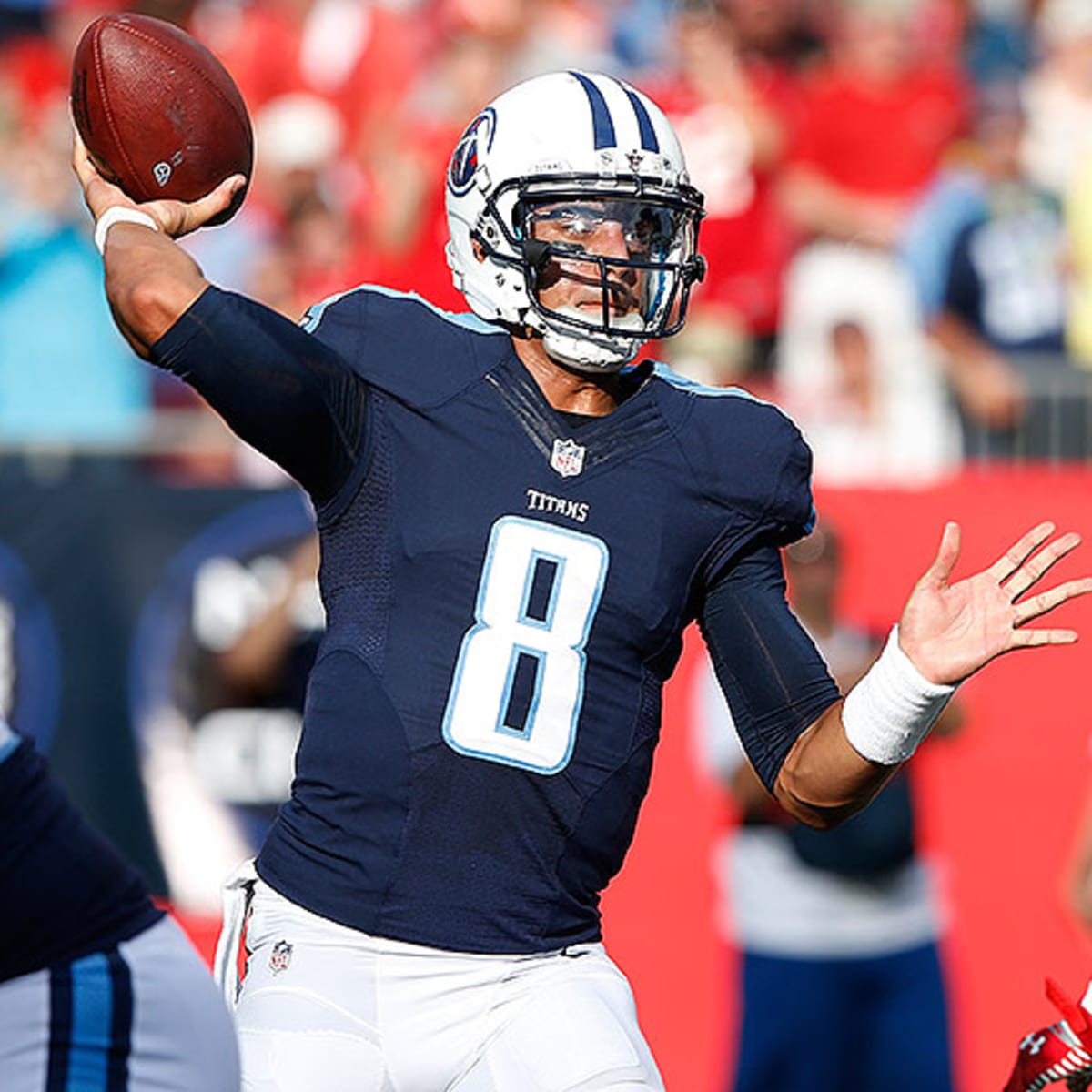 Marcus Mariota Throws 10-Yard TD Pass to Bishop Sankey, Titans vs.  Buccaneers