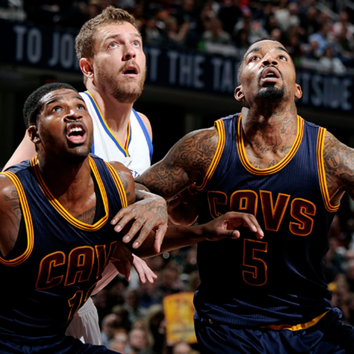 Tristan Thompson - Cleveland Cavaliers - Game-Worn 'Stretch' Jersey -  2015-16 Season