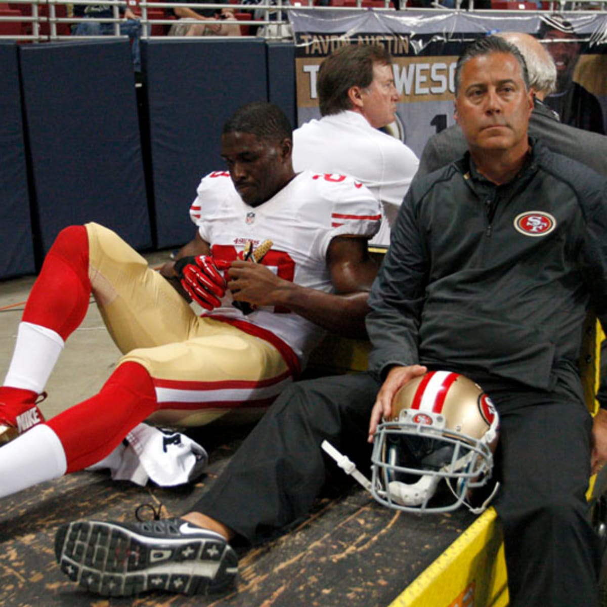 Reggie Bush Injury Torn Acl For 49ers Running Back Sports Illustrated