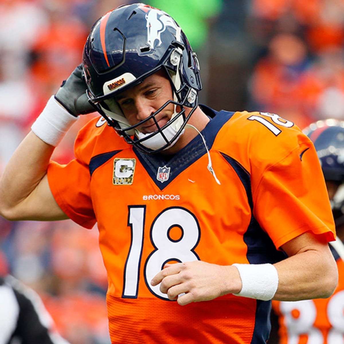 Peyton Manning is going out with a whimper – but he's in good