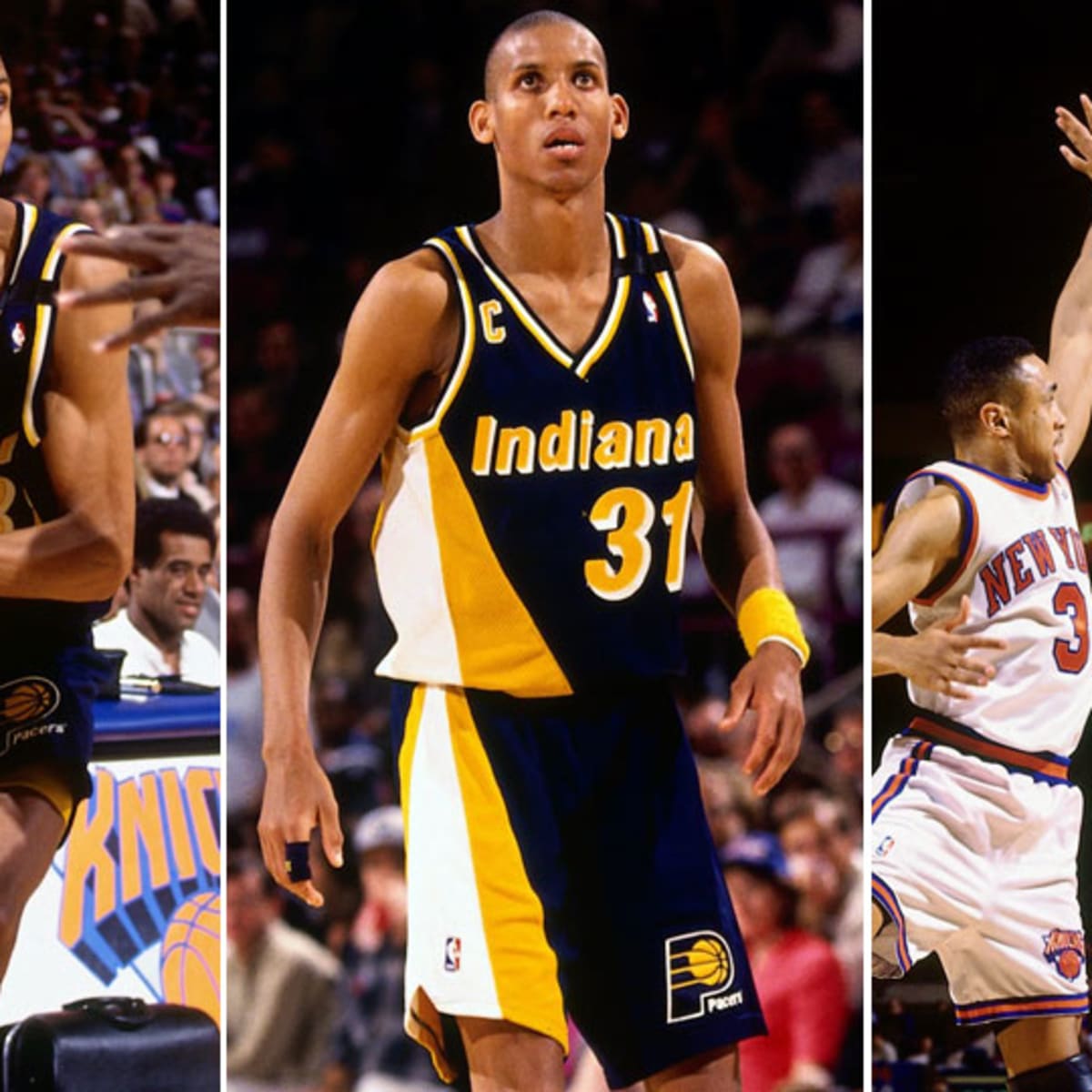 75 Reggie Miller Vs Spike Lee Photos & High Res Pictures - Getty Images