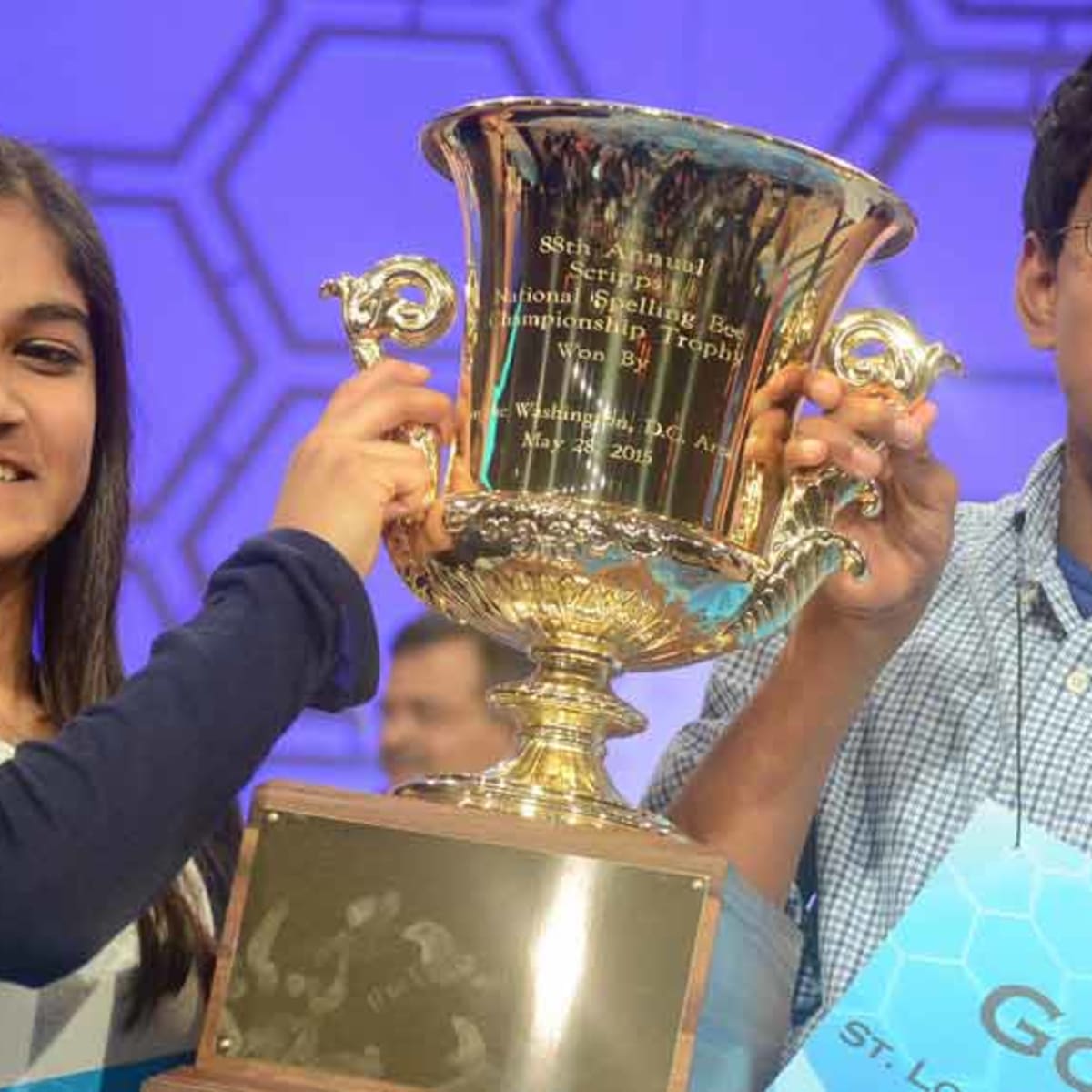 national spelling bee trophy