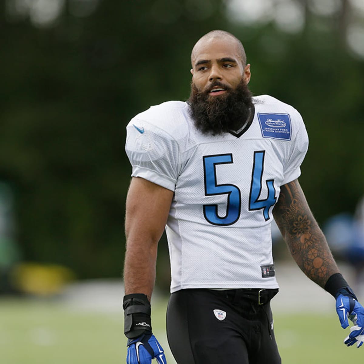 Deandre Levy LB  Football injury, Detroit lions football, Lions