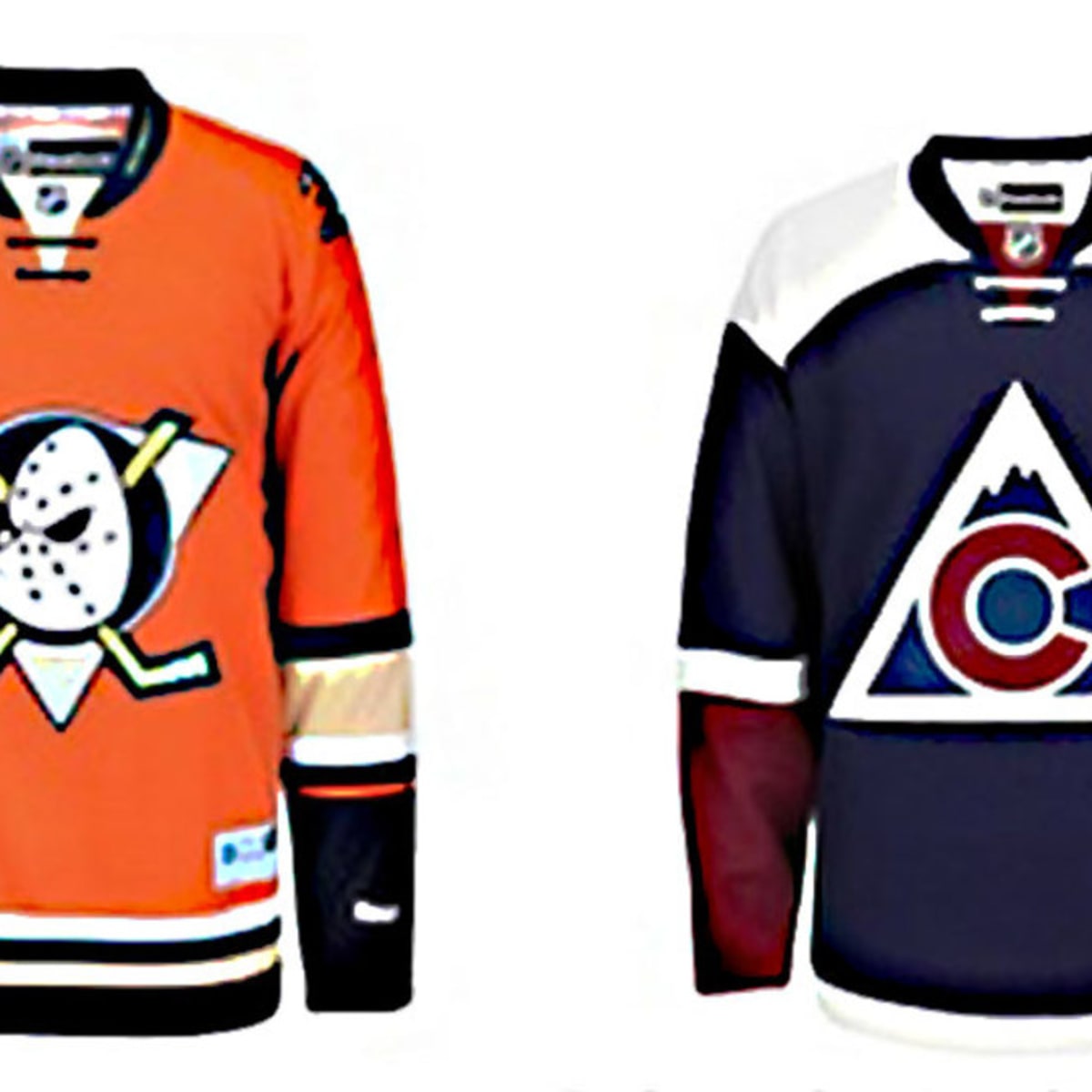 Colorado Rockies Vintage NHL Hockey Jersey Original '80s New Jersey Devils