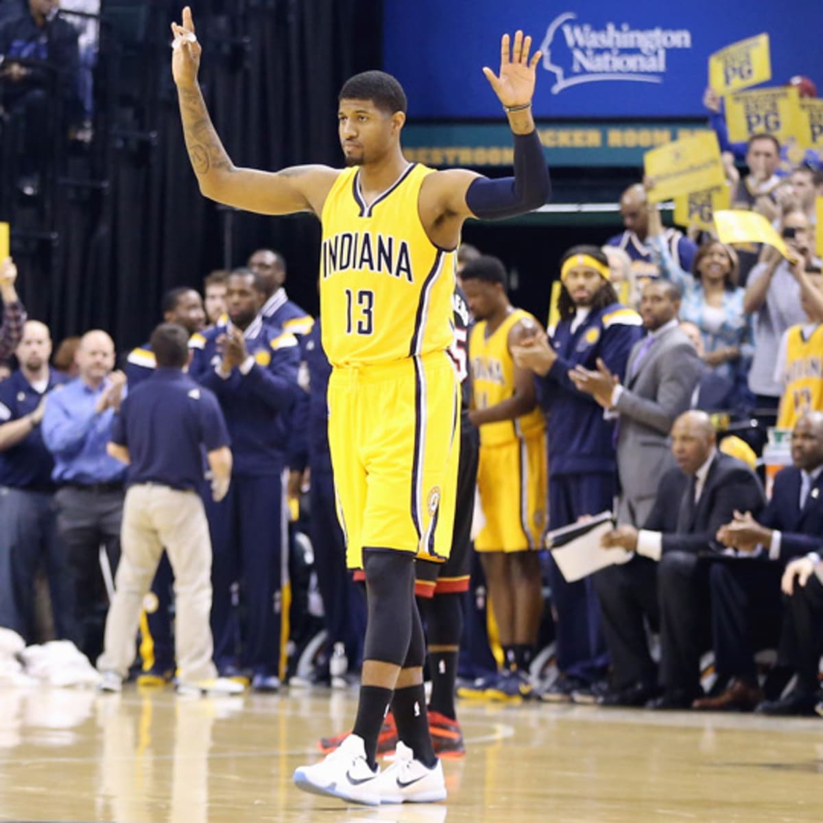 Indiana Pacers guard Paul George to return Sunday