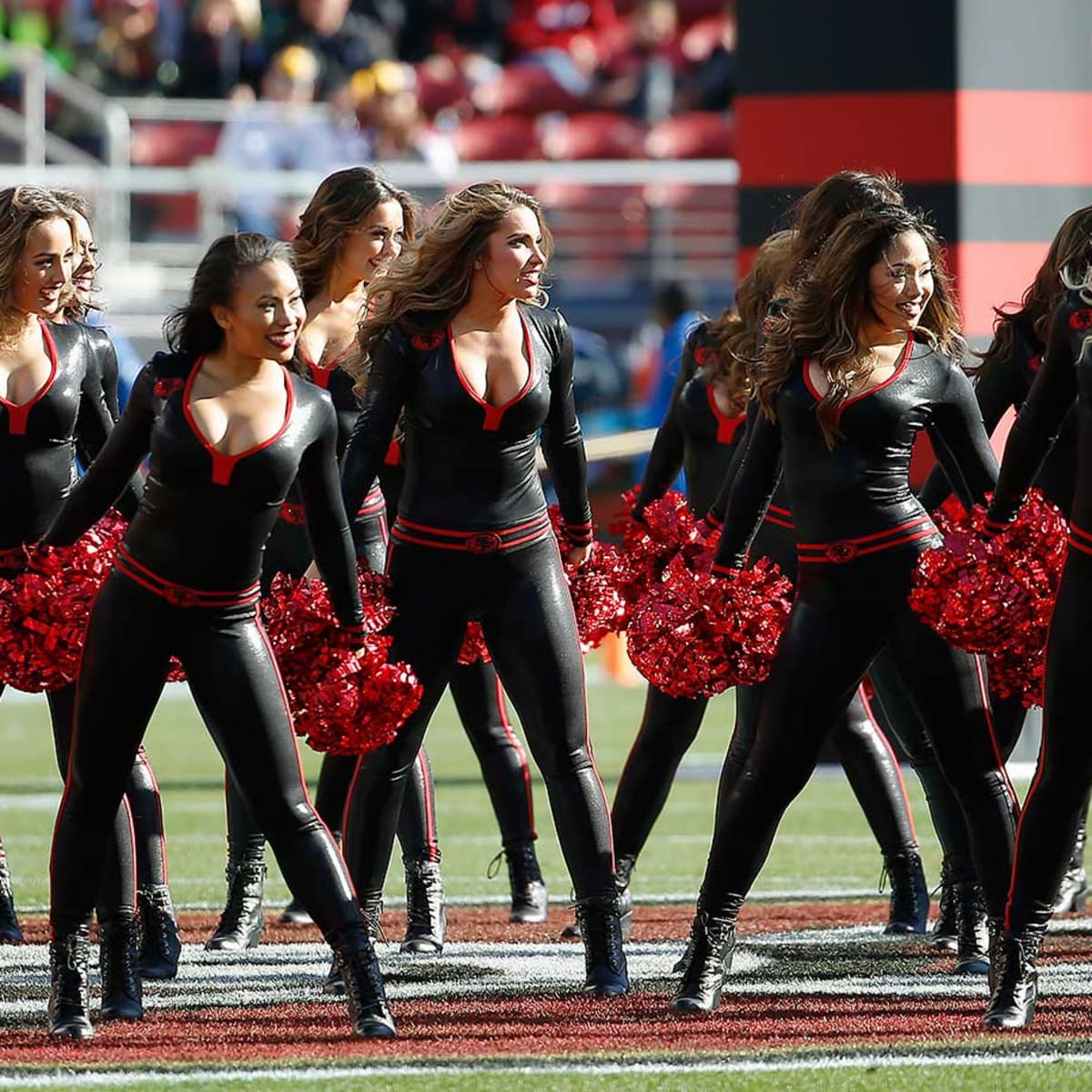 49ers' Gold Rush Cheerleaders 2015