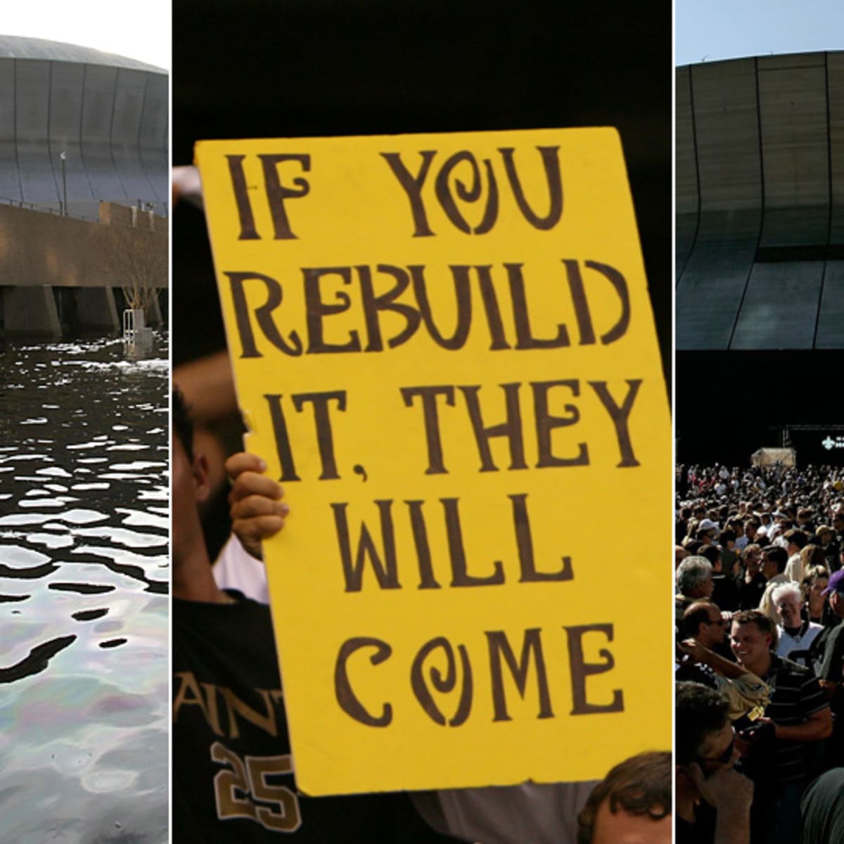 Superdome roof catches fire in New Orleans ahead of Saints return; 1  injured 