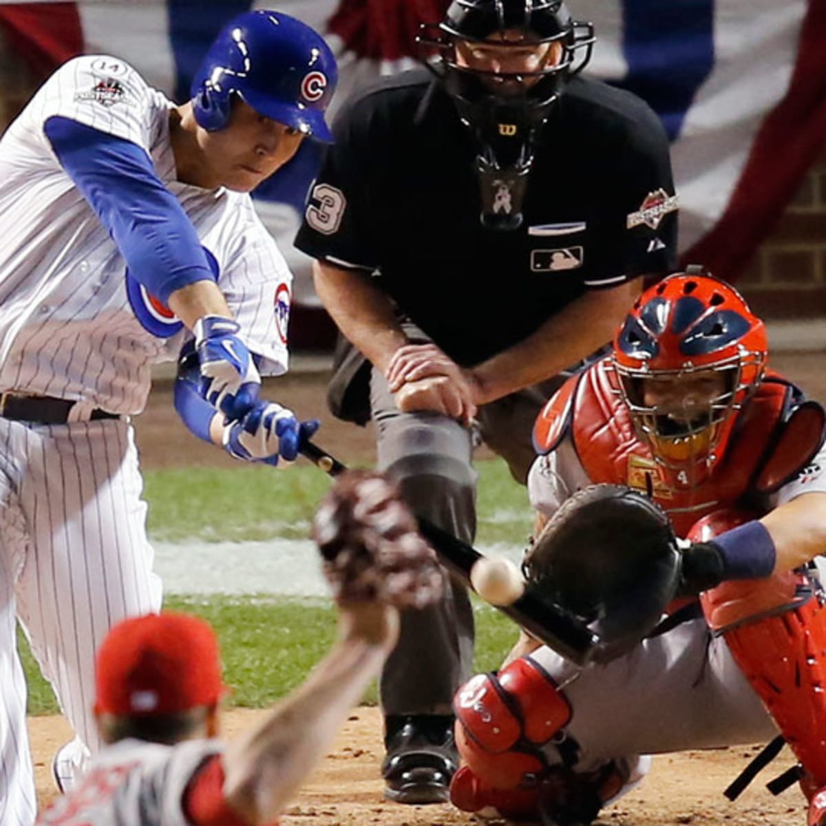 Today in Cubs history: The Cubs set a postseason home run record against  the Cardinals