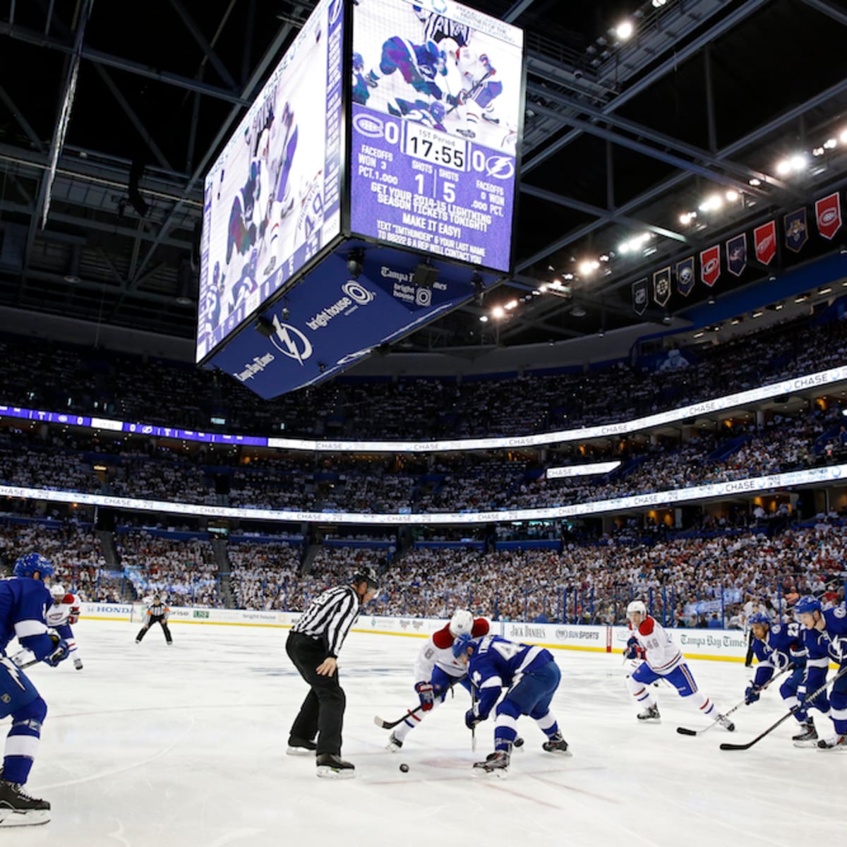 Lightning increasing capacity at Amalie Arena to 13,500 for second playoff  round