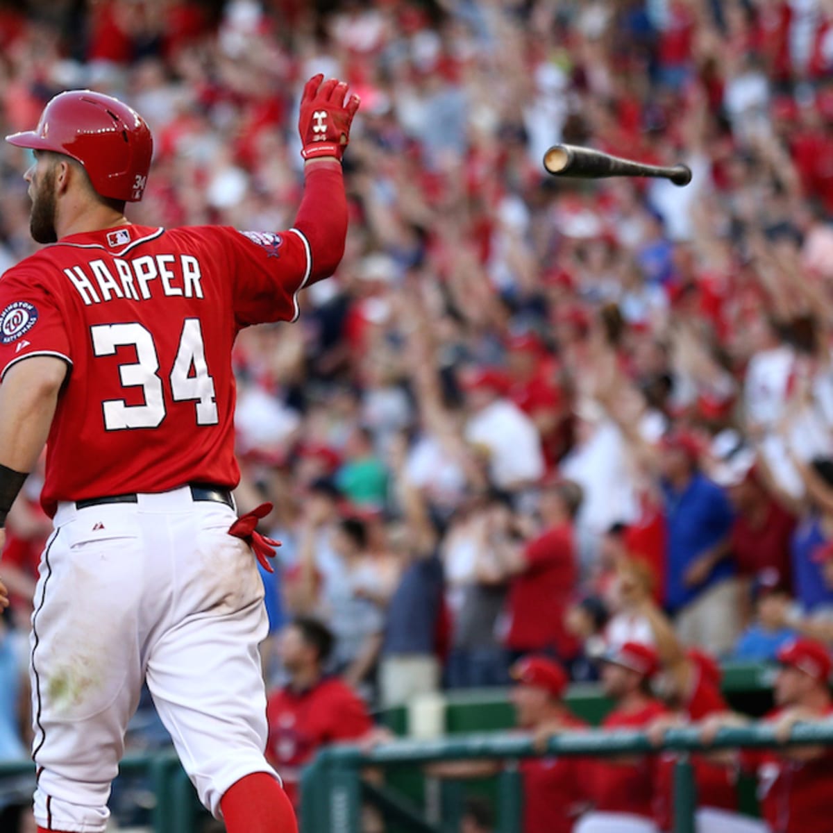 Bryce Harper hits two more home runs to power Nationals by Braves