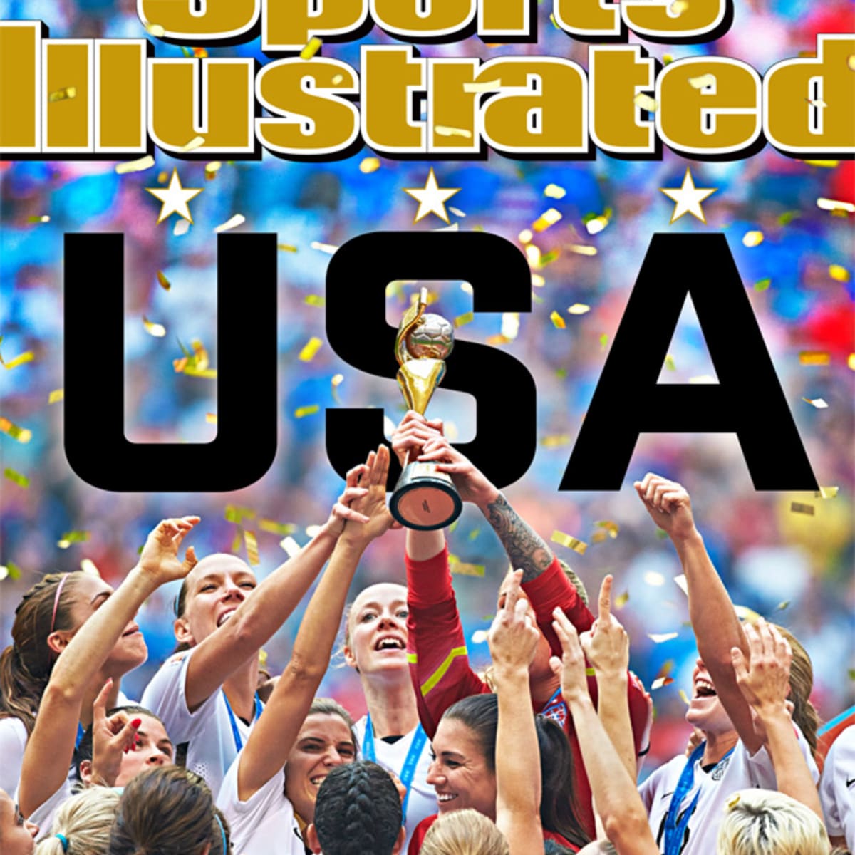 Us Womens National Soccer Team, 1999 Sportswomen Of The Year Sports  Illustrated Cover Poster by Sports Illustrated - Sports Illustrated Covers