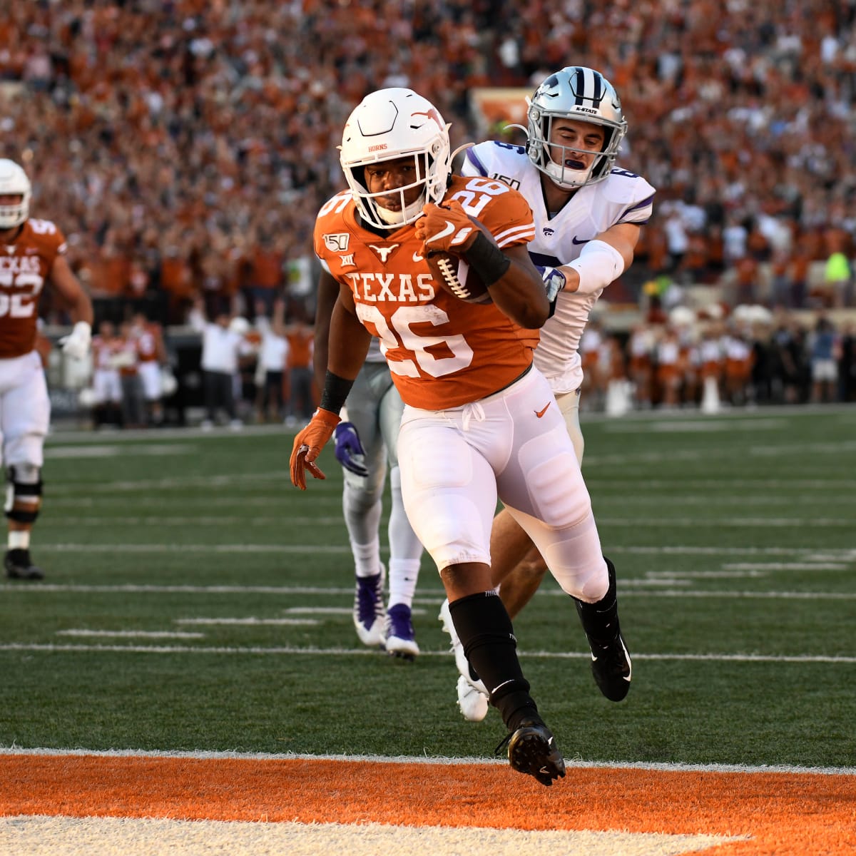 Texas Football: Keaontay Ingram runs angry in win over Kansas State -  Sports Illustrated Texas Longhorns News, Analysis and More