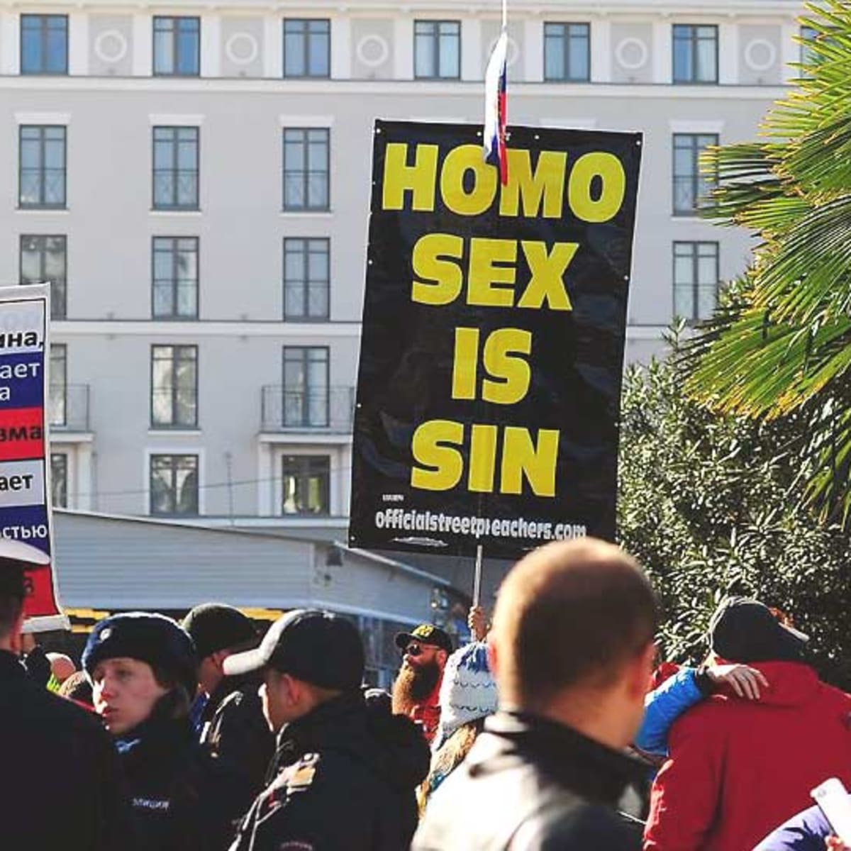 Anti-gay demonstration reveals double-standard in Sochi - Sports Illustrated