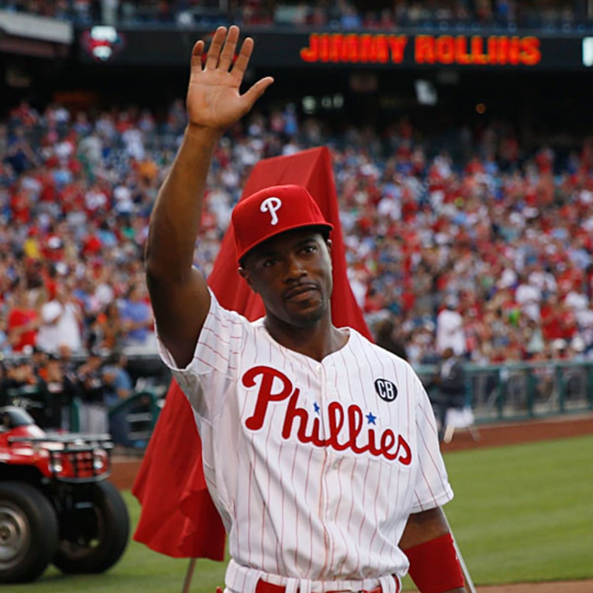Jimmy Rollins bats leadoff one more time for the Phillies - Sports  Illustrated