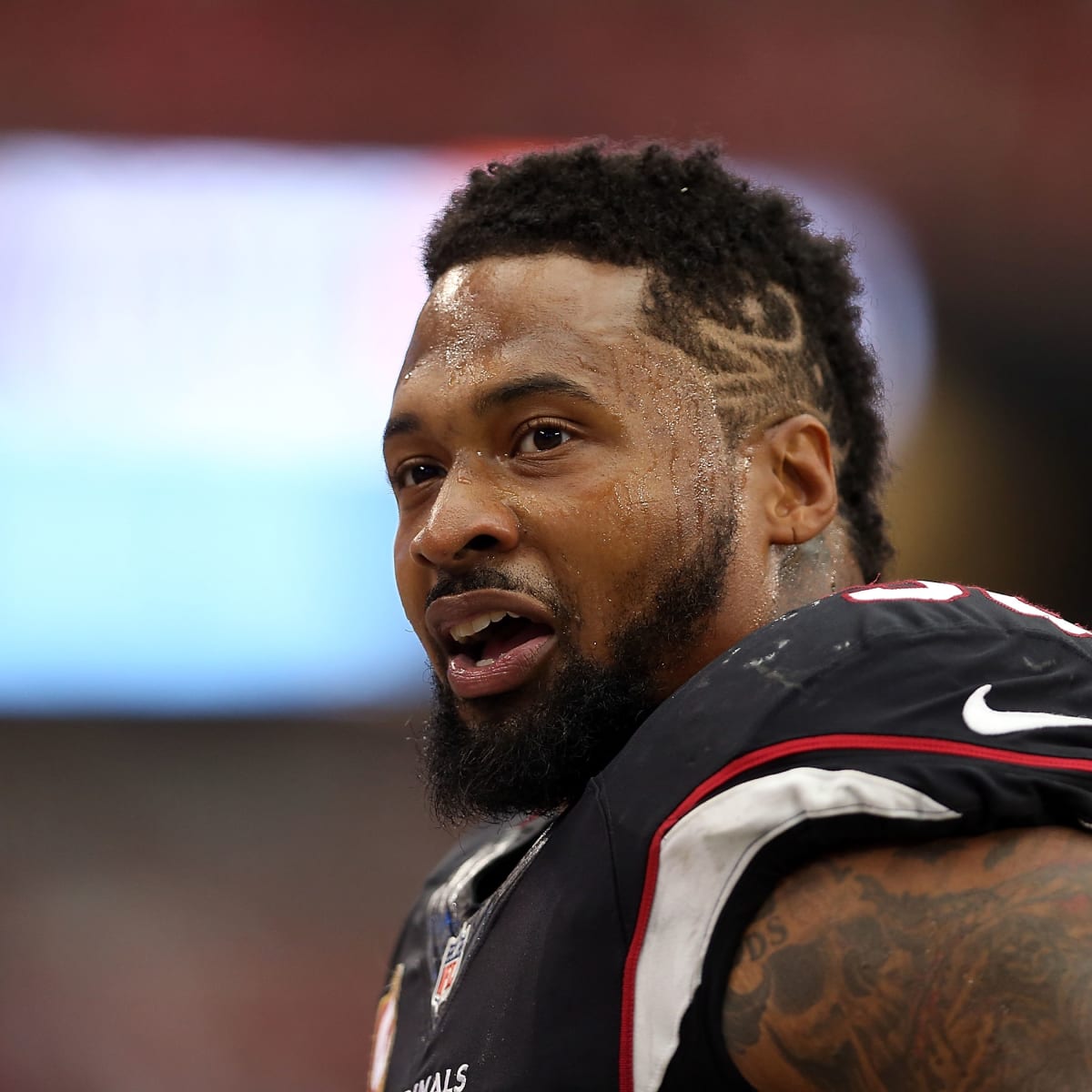 Arizona Cardinals DE Darnell Dockett offering tickets to guy wearing his  jersey in brawl video - Sports Illustrated