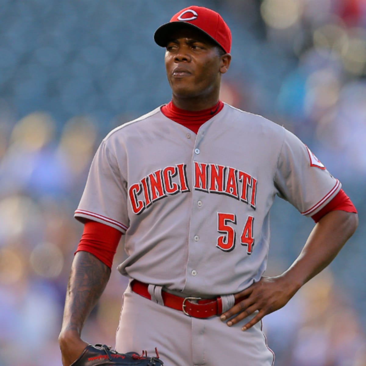 1,921 Aroldis Chapman Reds Stock Photos, High-Res Pictures, and Images -  Getty Images