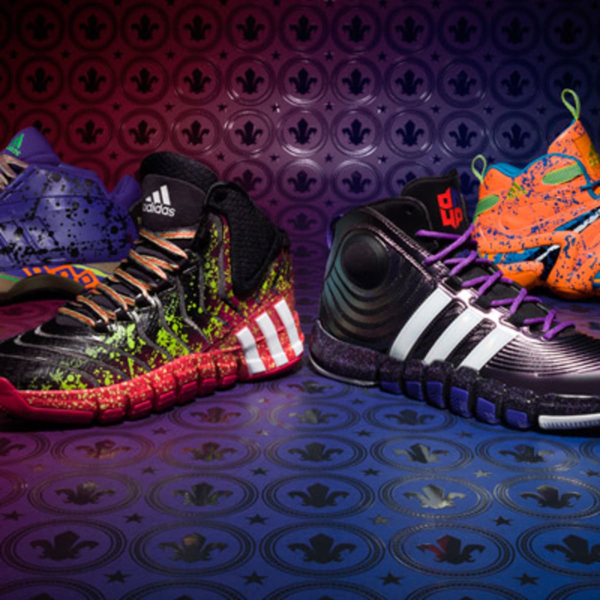 Dempsey débiles Siete Adidas unveils All-Star Game sneakers for Dwight Howard, Damian Lillard,  John Wall - Sports Illustrated