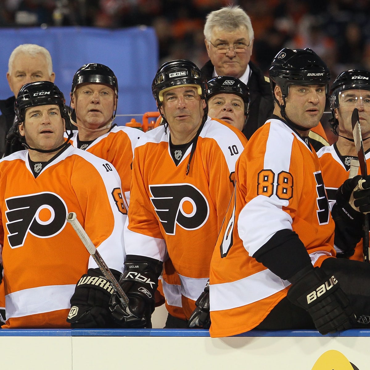 Philadelphia Flyers on X: Eric Lindros, John LeClair & Eric