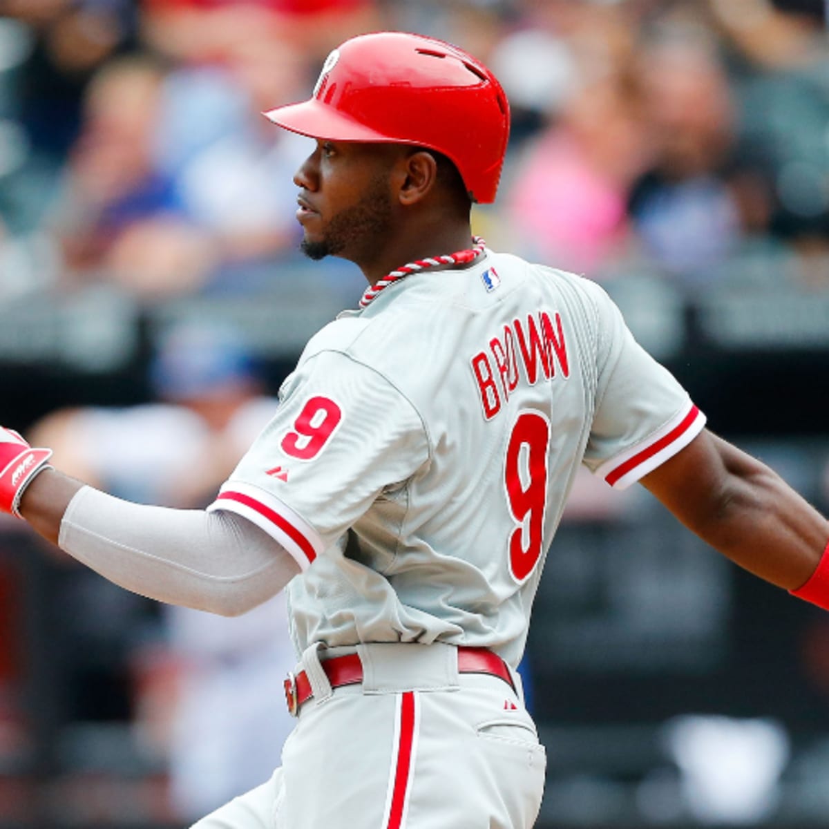 Here's why the Phillies would think about trading Domonic Brown