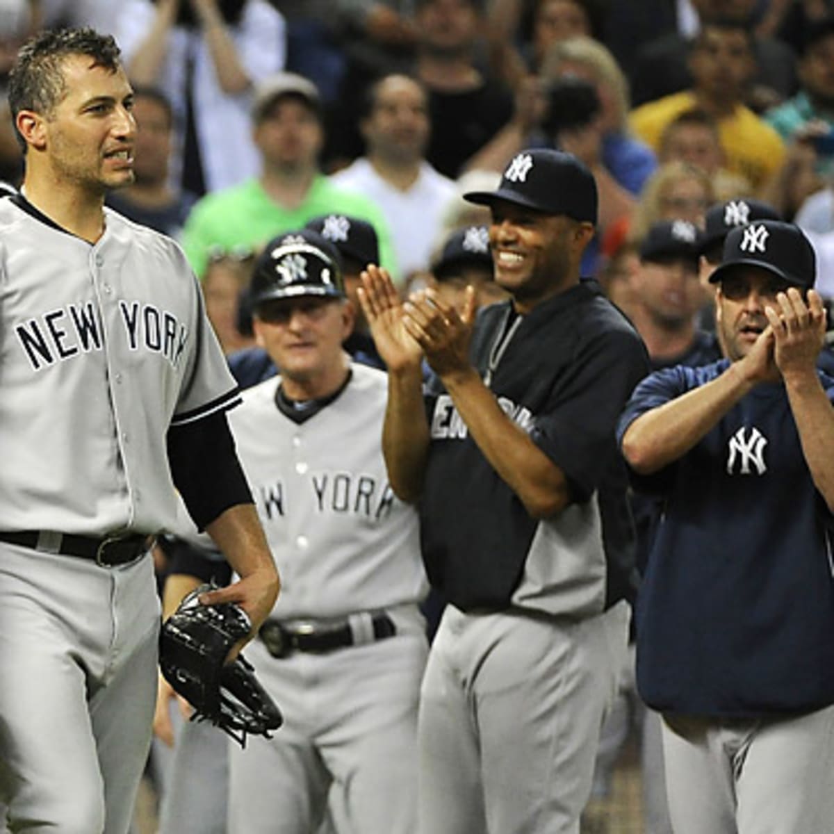 Andy Pettitte's first big league home run 