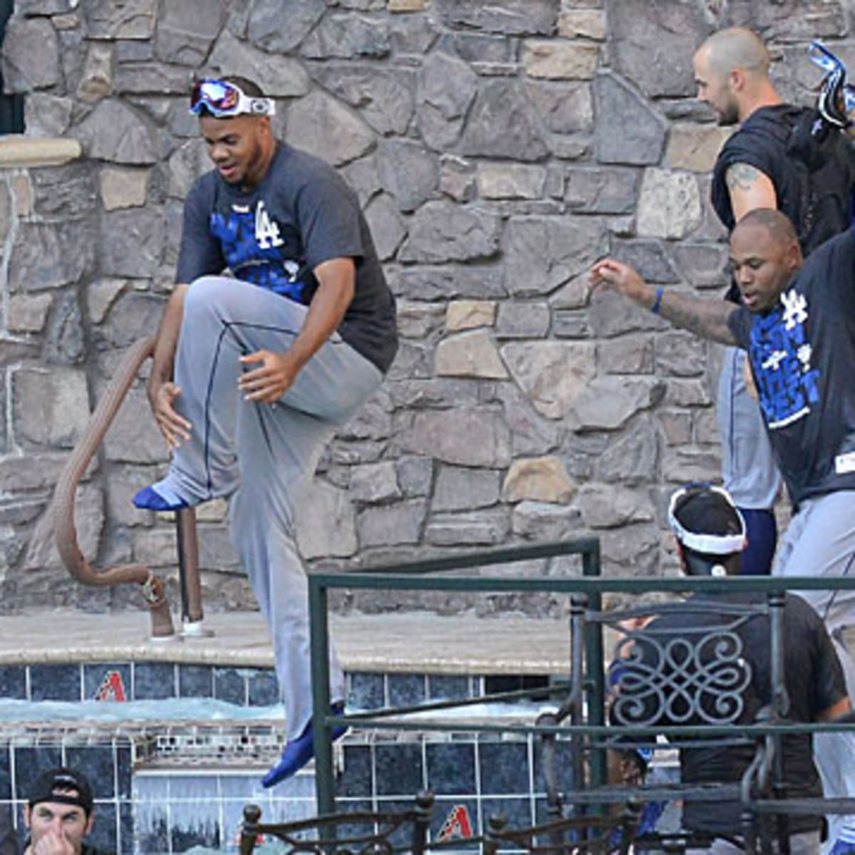 Dodgers Celebrate NL West Title on Chase Field Mound after 4-0 Win - Sports  Illustrated Arizona Diamondbacks News, Analysis and More