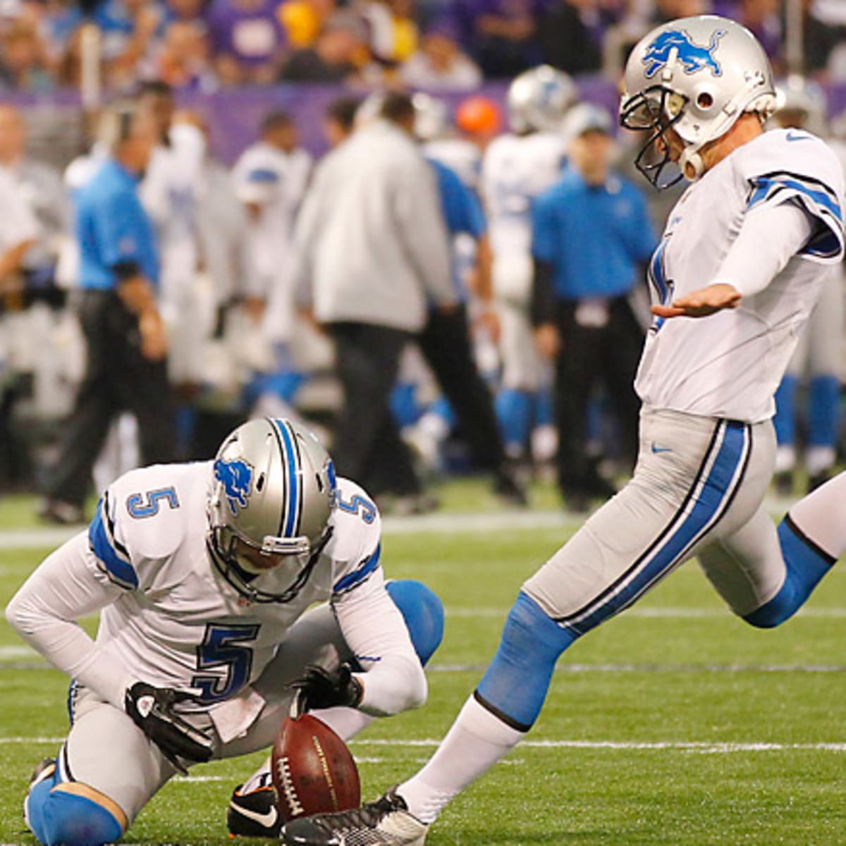 Lions kicker Hanson retiring after 21 seasons