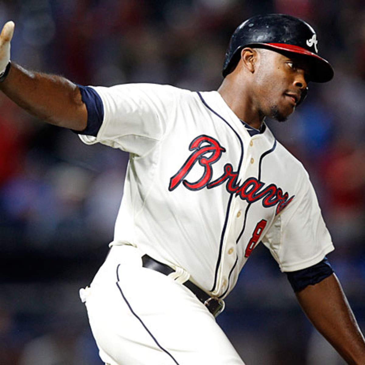 Justin Upton fits right in with Braves lineup