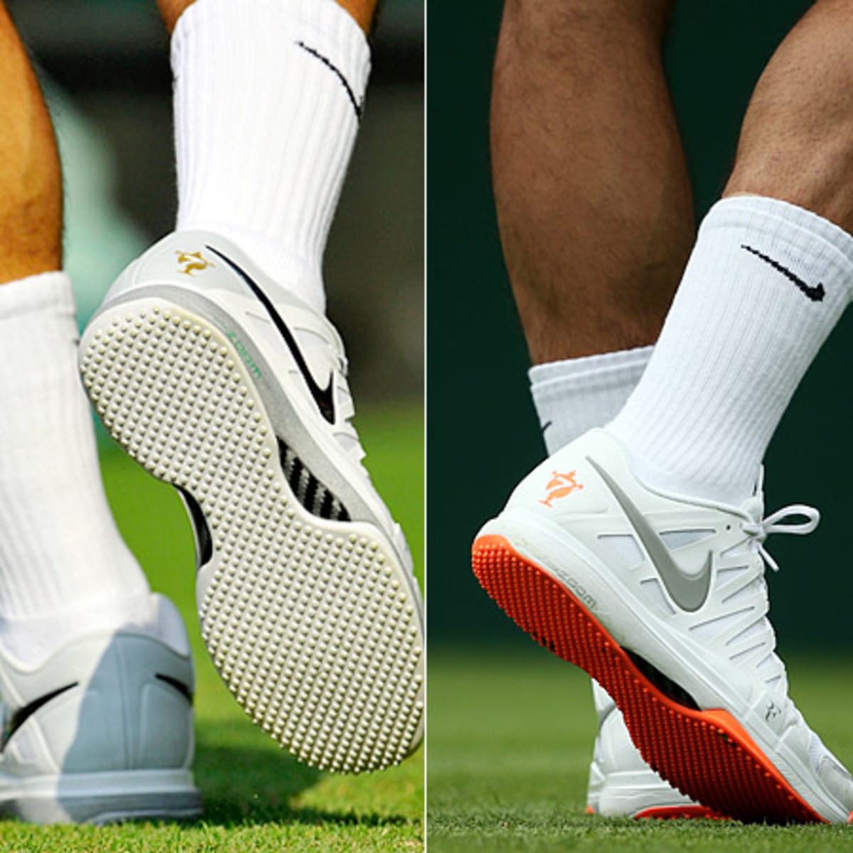 Roger Federer changes shoes for second-round match at Wimbledon - Sports  Illustrated