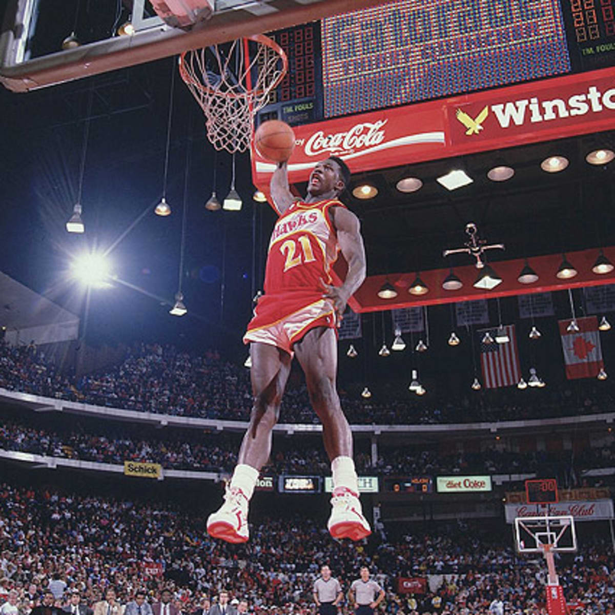 Dominique Wilkins Memes 1988 NBA Slam Dunk Contest - Sports