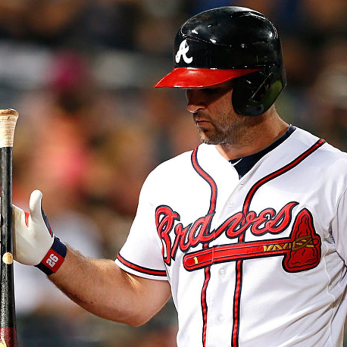 Braves drop Dan Uggla, Paul Maholm from roster for Division Series - Sports  Illustrated