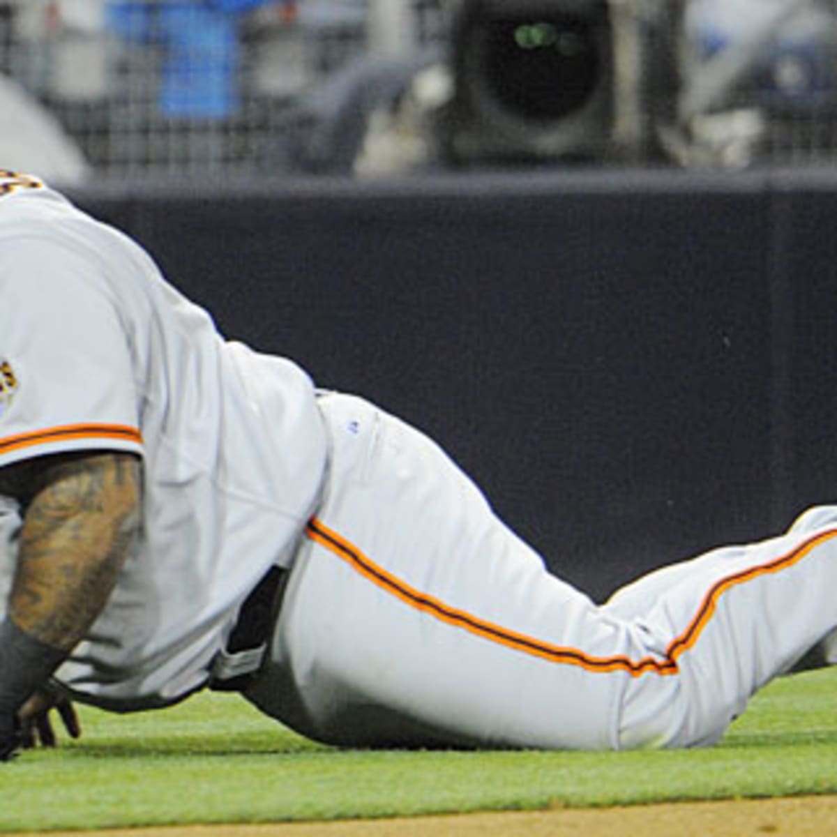 Pablo Sandoval appears to have lost a significant amount of weight