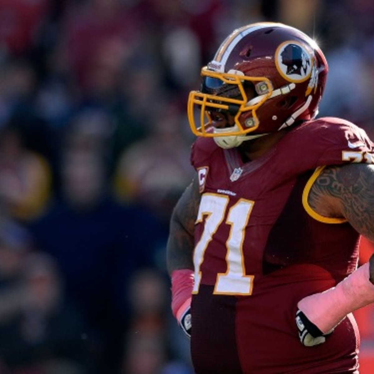 NFL official Roy Ellison suspended 1 game for using profane language  towards Redskins' Trent Williams - Sports Illustrated