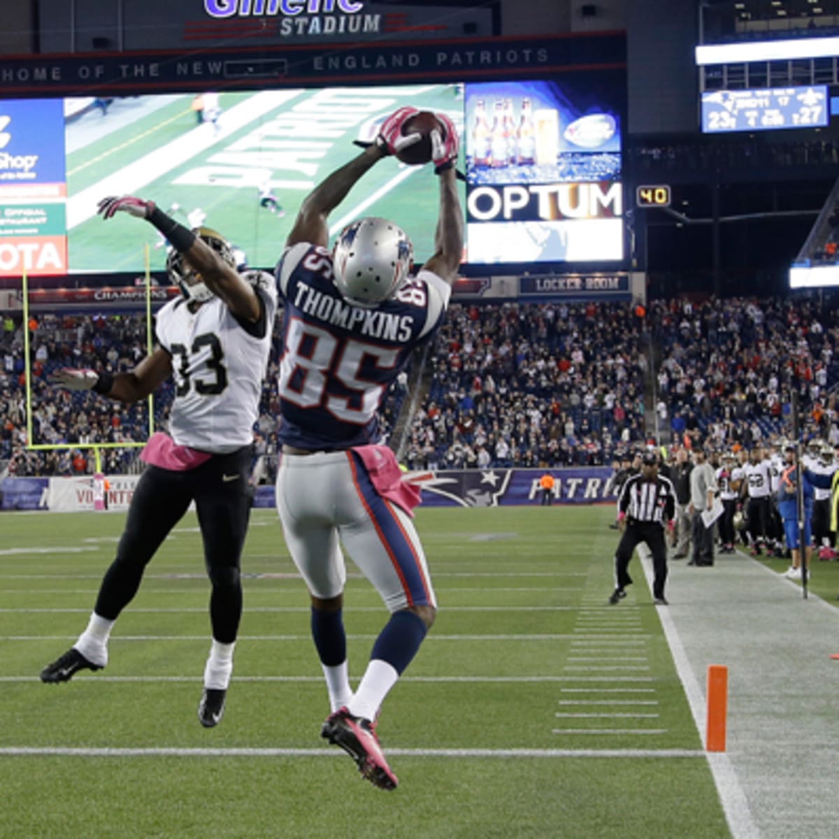 Brady torches Saints in 36-20 Patriots victory