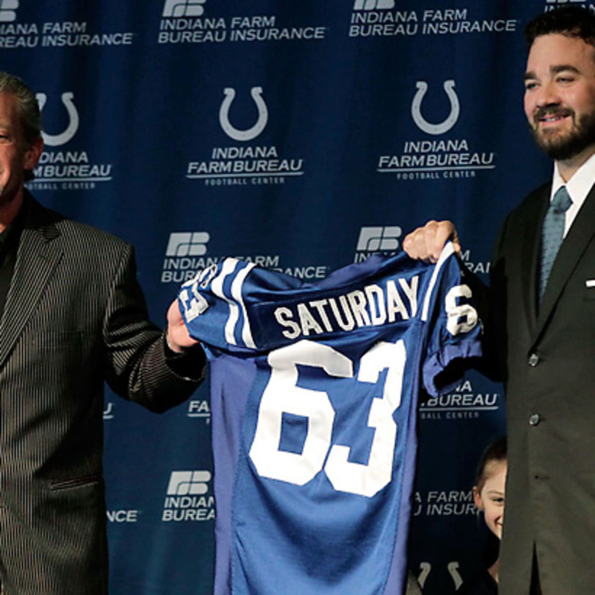 Jeff Saturday signs contract to retire with Colts - Sports Illustrated