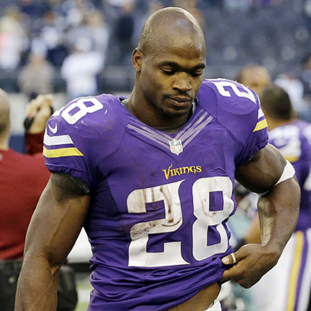 Redskins Injury Update: Adrian Peterson has grade 1 high ankle sprain and  grade 2 low ankle sprain, says he's good - Hogs Haven