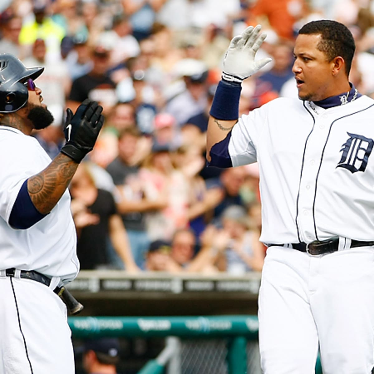 Justin Verlander, Prince Fielder and Miguel Cabrera among