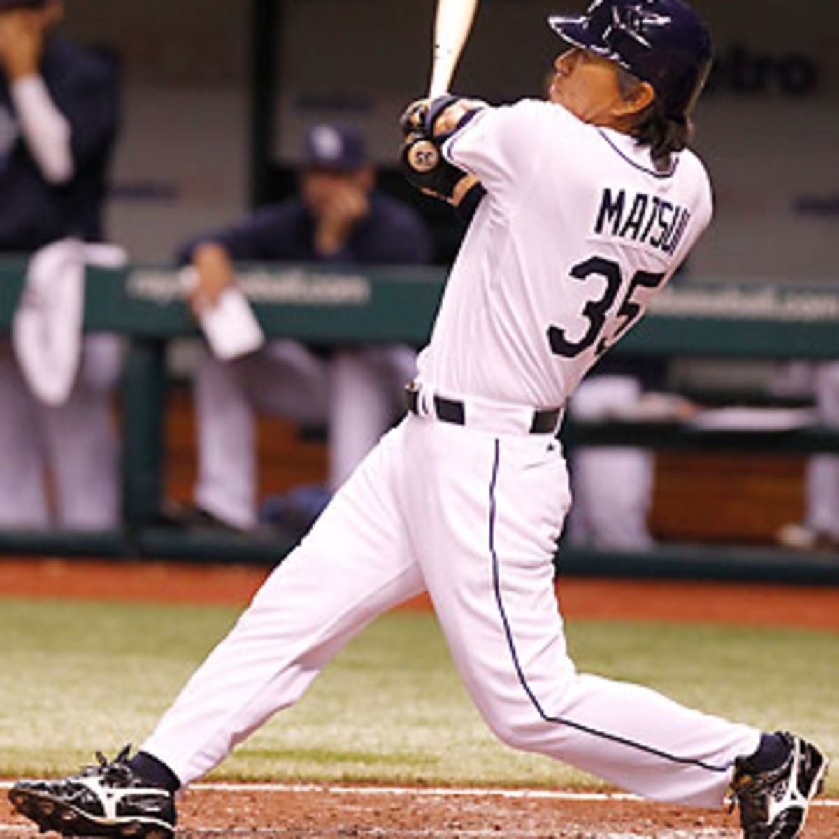 Hideki Matsui hits a grand slam in 2003 home opener 