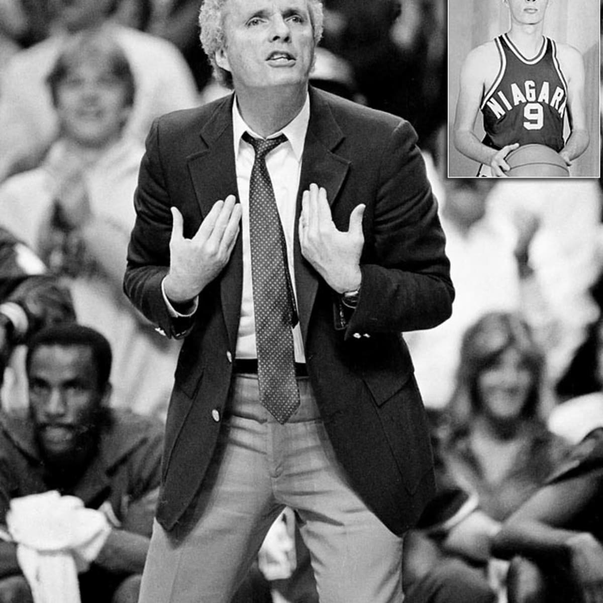 Head Coach Hubie Brown Of The Atlanta Hawks 1980 NFL Photo 5