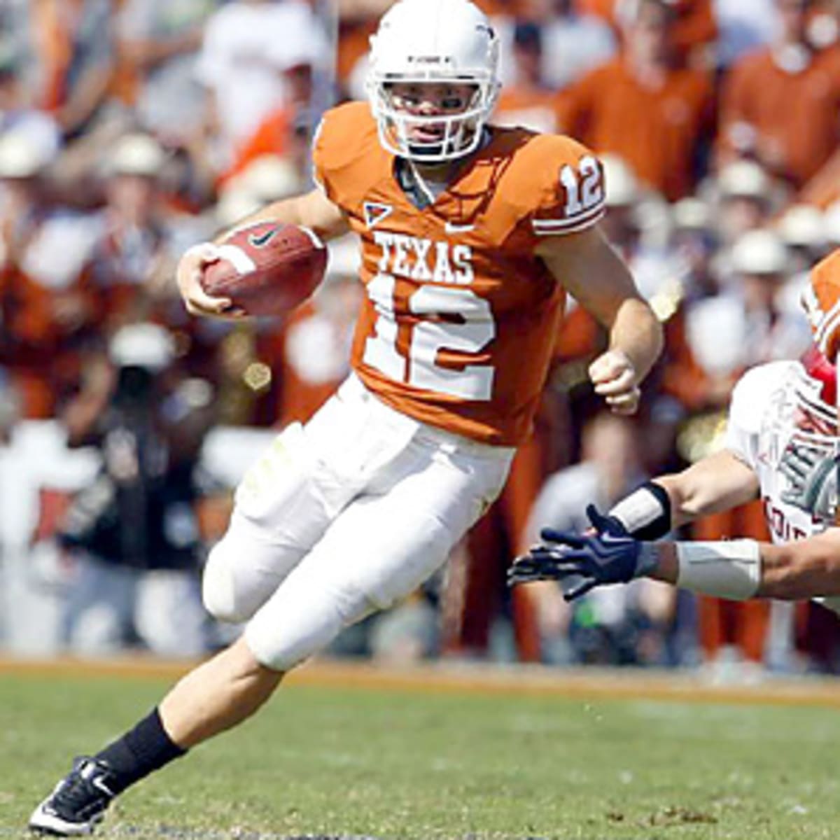 Colt McCoy is in the thick of a Heisman race that is just starting