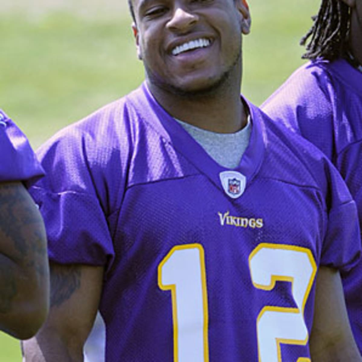 Minnesota Vikings' Percy Harvin is shown during an NFL football