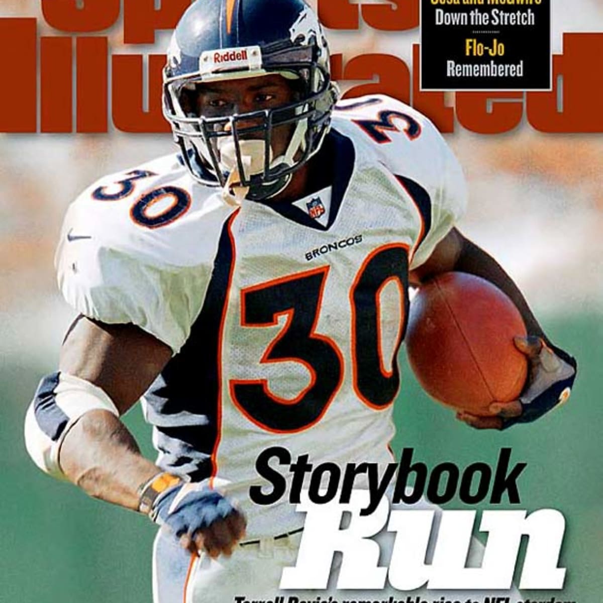 Denver Broncos Terrell Davis Sports Illustrated Cover by Sports  Illustrated