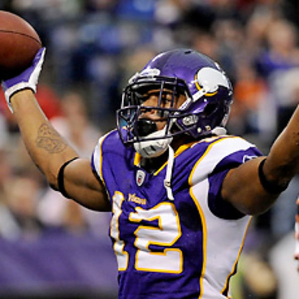 No Moss, no problem for Vikes' Harvin