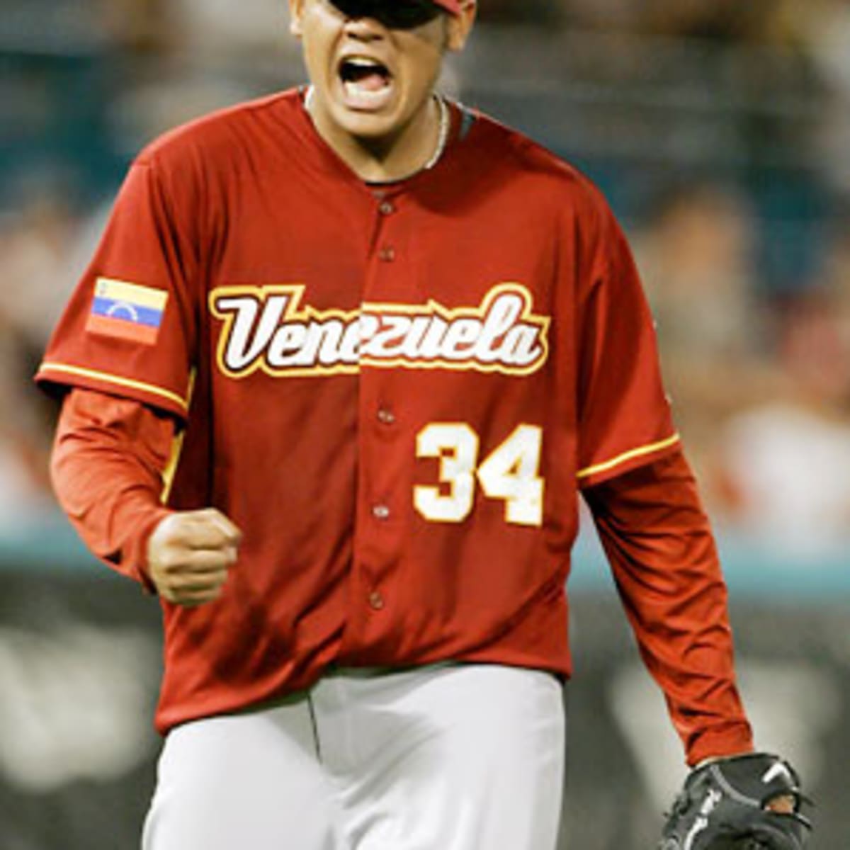 2009 World Baseball Classic Jersey - Venezuela Jersey, Luis Sojo