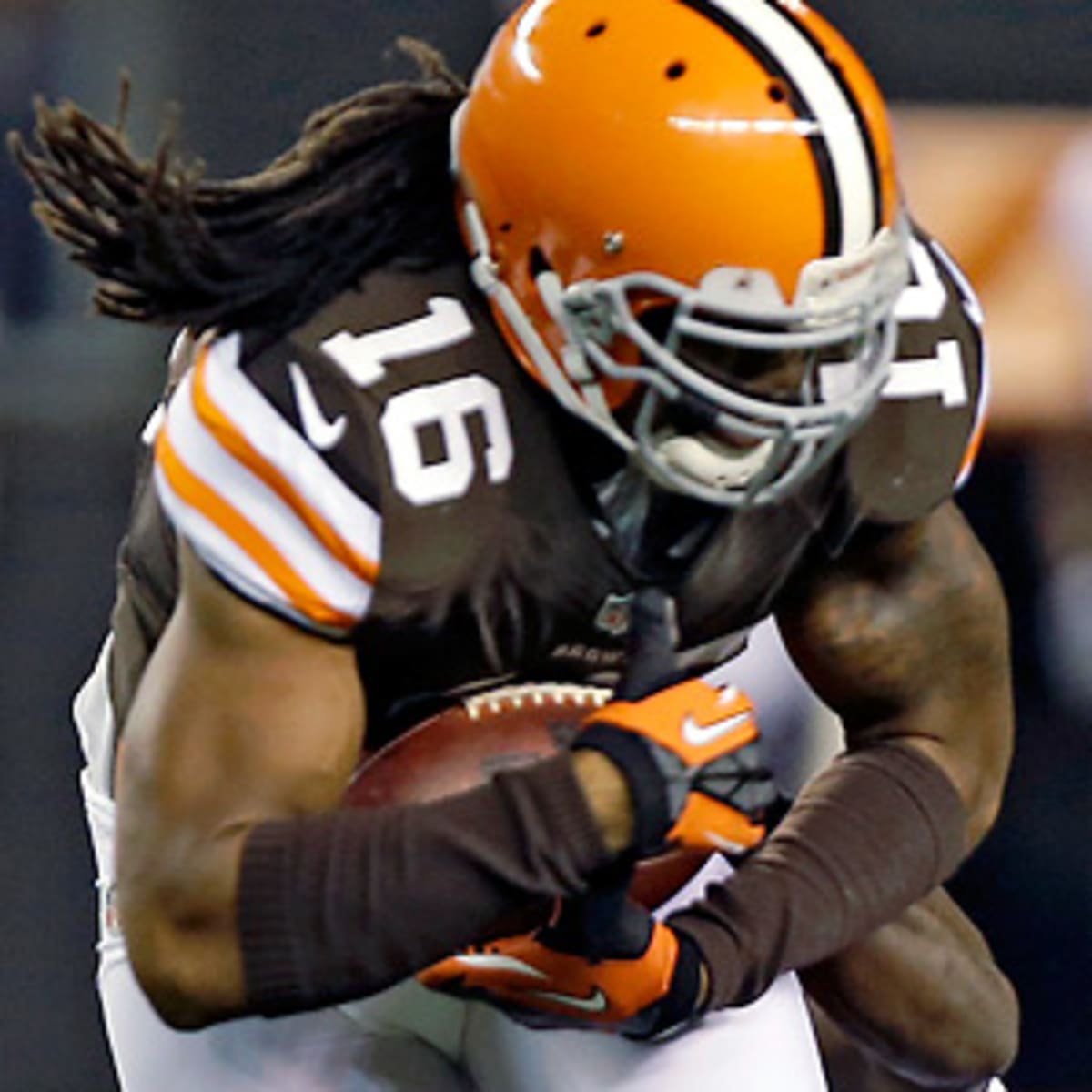 Brown Josh Cribbs Photos and Premium High Res Pictures - Getty Images