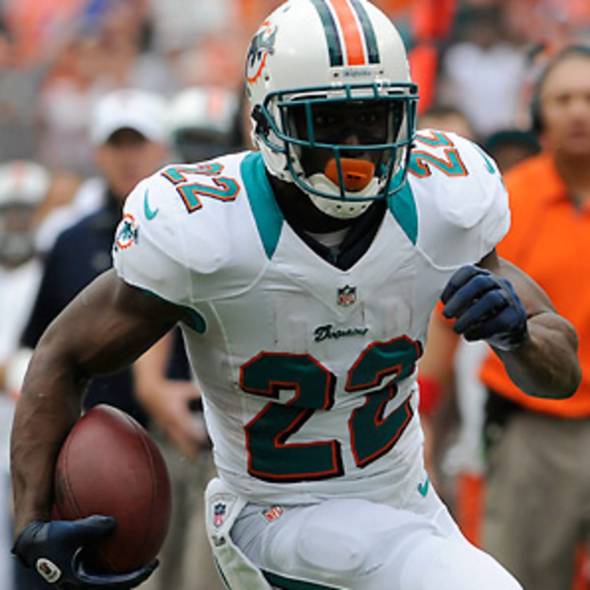 The Patriots are expecting to have their hands full with Miami running back Reggie  Bush 