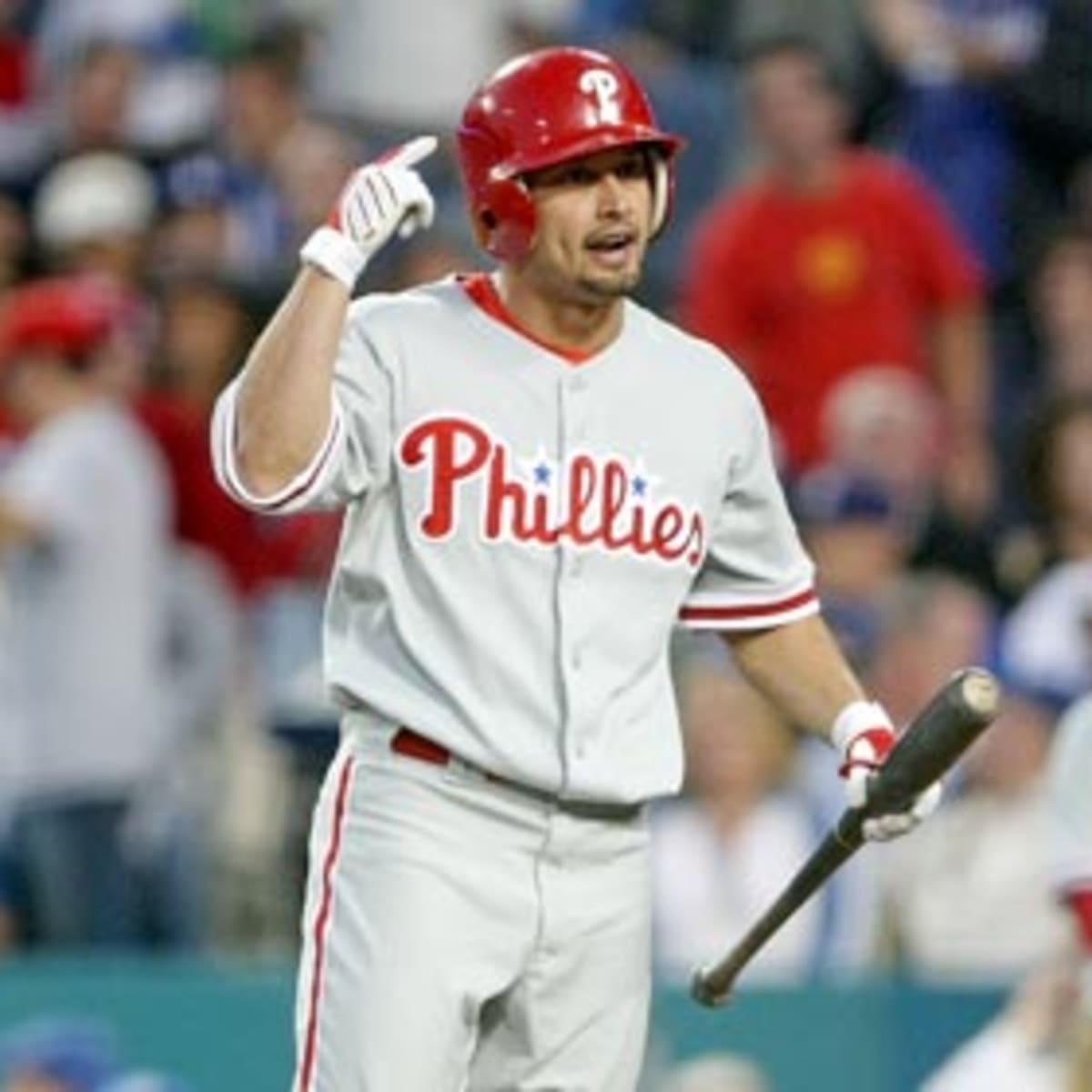 Shane Victorino hits a grand slam off CC Sabathia in game 2 of the