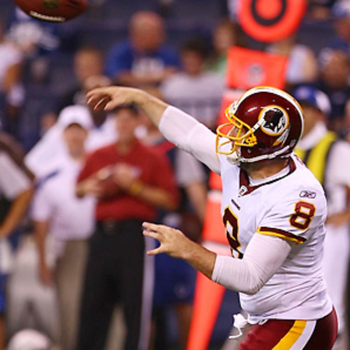 Grossman over McNabb for rest of Redskins' season