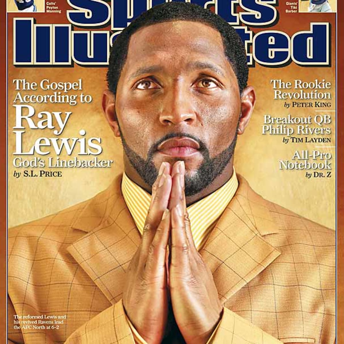 SI Vault: The Gospel according to Ray Lewis - Sports Illustrated