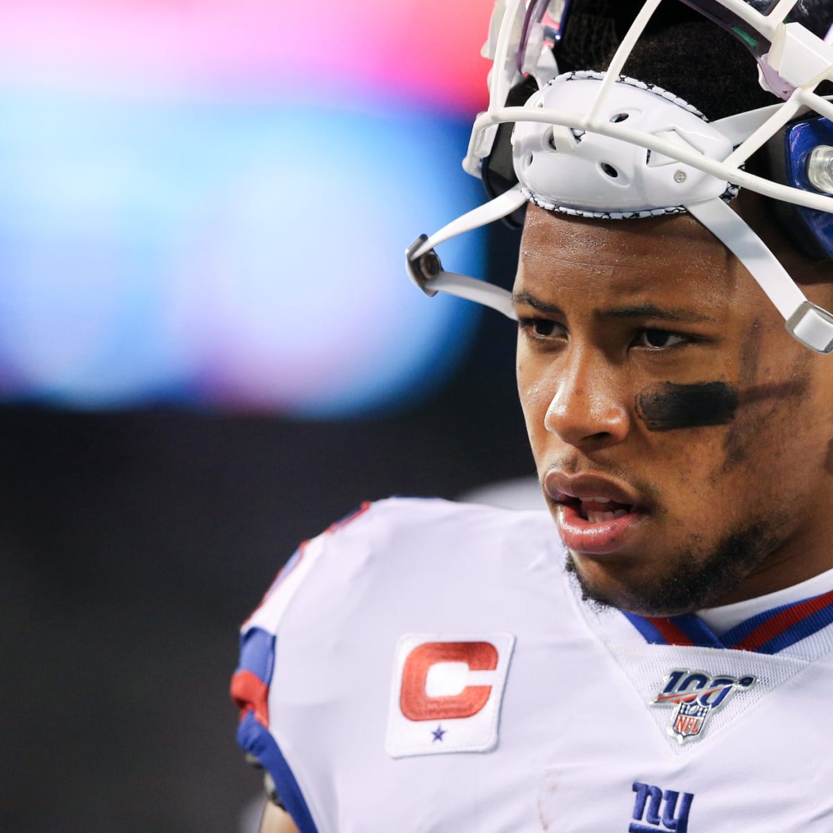 Giants RB Saquon Barkley stifled by Steelers D in 'MNF' loss