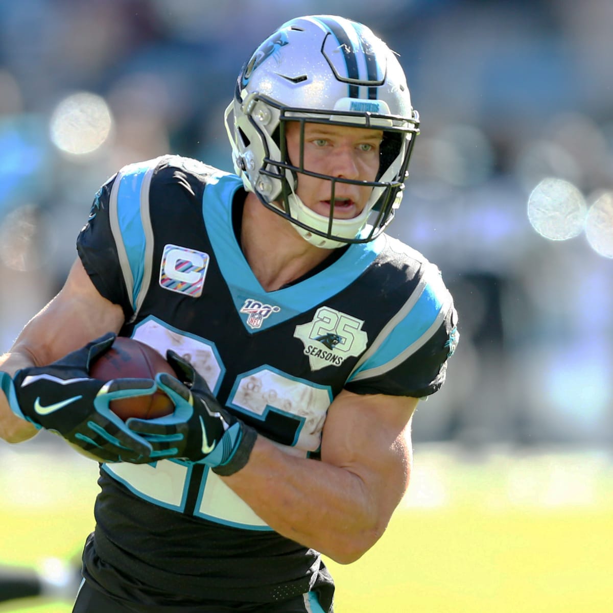 Panthers RB Christian McCaffrey on Teddy Bridgewater, Sam Darnold